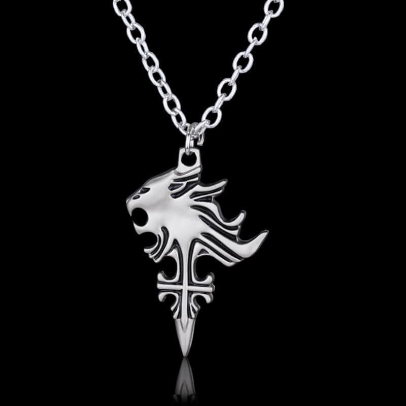 Final Fantasy Lion Head Necklace