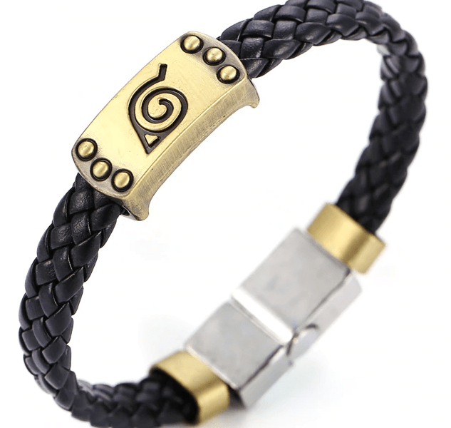 Konoha Braid Leather Bracelet