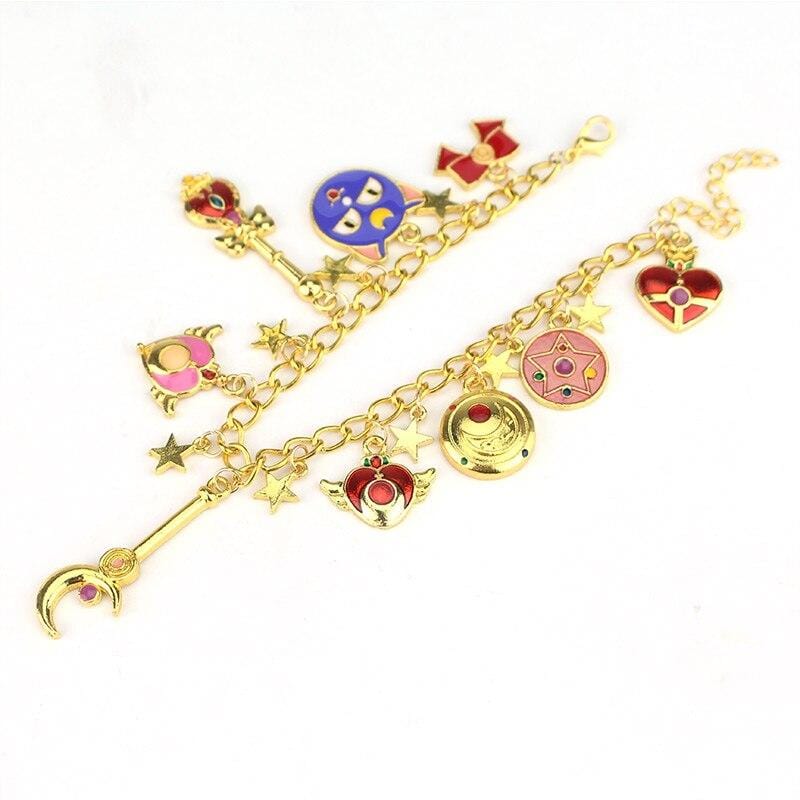 Sailor Moon Charm Bracelet!
