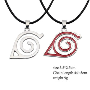 Naruto Konoha Symbol Pendant Necklace