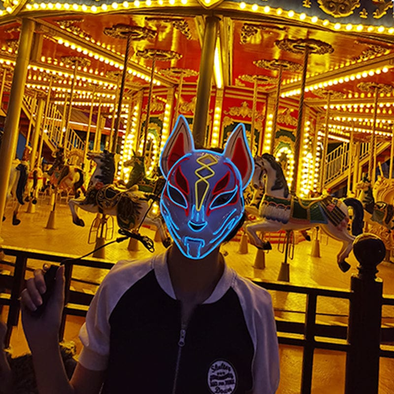 Kitsune LED Mask