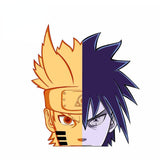 Naruto Peeking Stickers