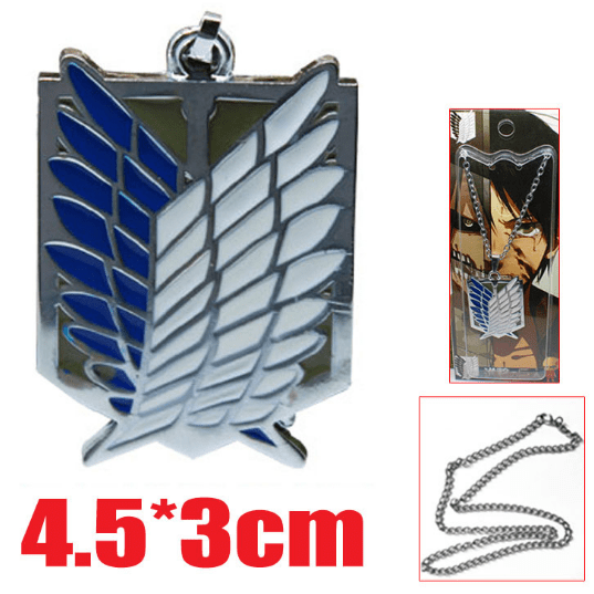 Attack on Titan Keychain/ Necklace Collection anime-store