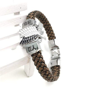 Attack On Titan Rope Chain Bracelets anime-store