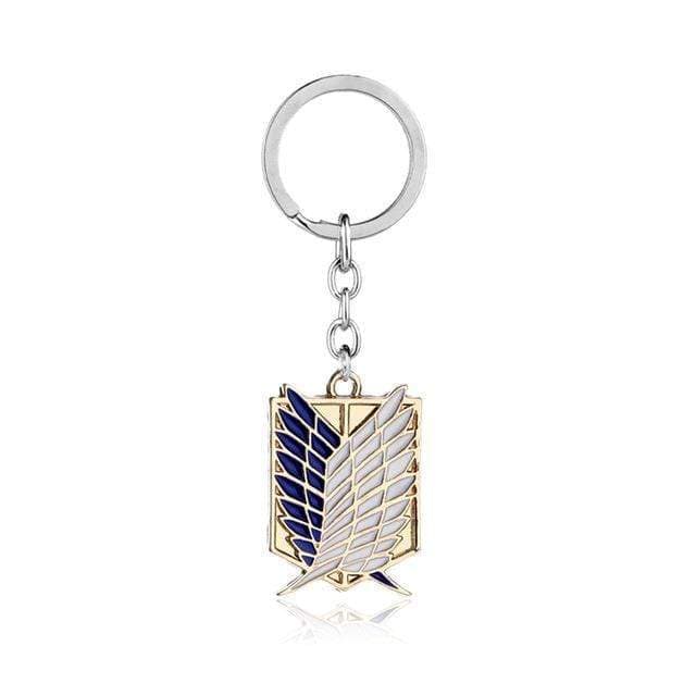 Attack On Titan Silver Keychains anime-store