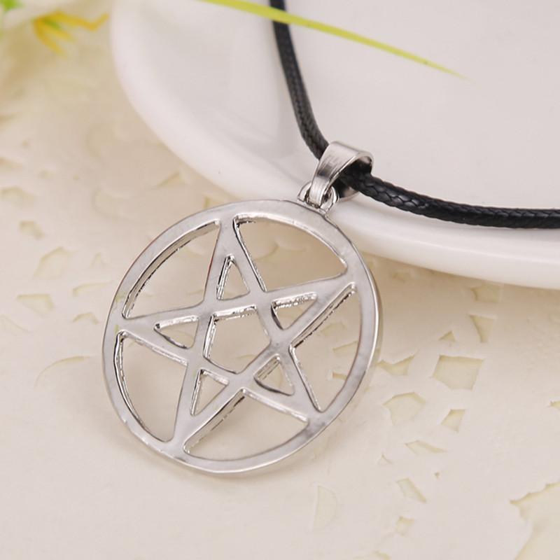 Black Butler Pentagram Necklace anime-store