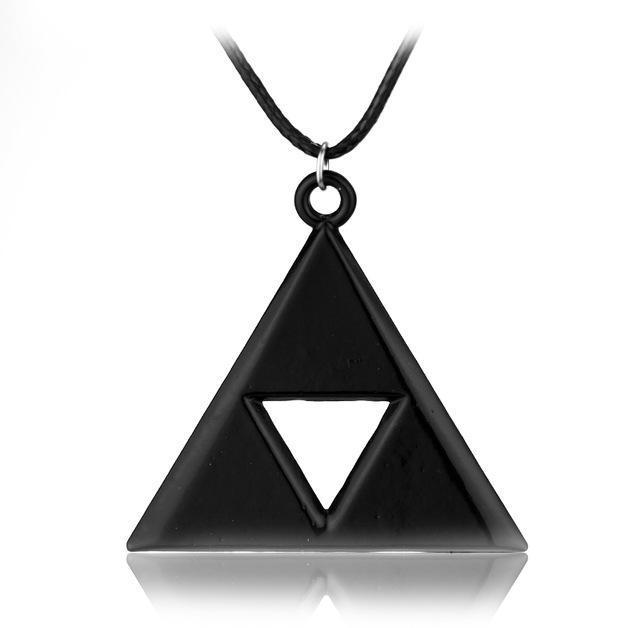 Black Triforce Necklace anime-store