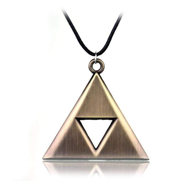 Bronze Triforce Necklace anime-store