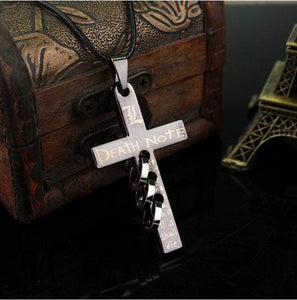 Death Note Alloy Cross Necklace anime-store