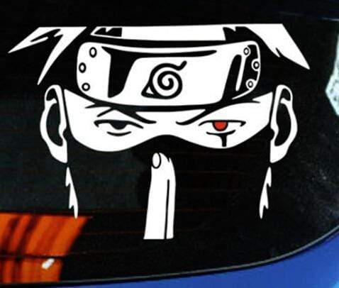 Kakashi Naruto Car Window Decal Sticker anime-store