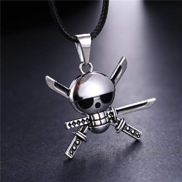 One Piece Silver Plated Necklace anime-store