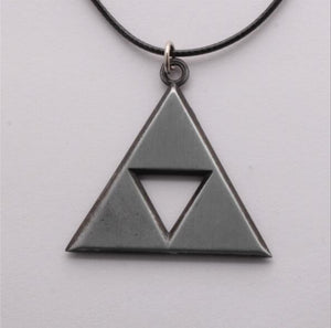 Silver Triforce Necklace anime-store