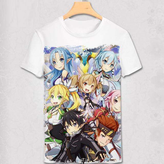 Sword Art Online Character T Shirt Collection #1 anime-store