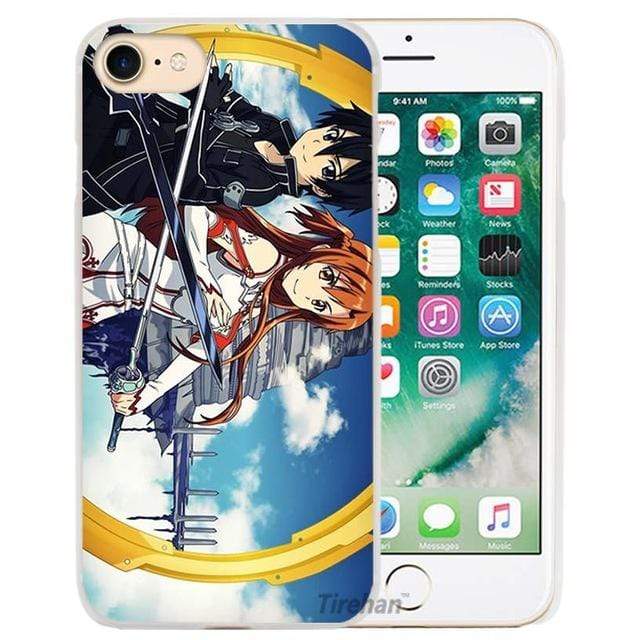 Sword Art Online SAO Phone Case Collection for iPhone 4-7 Plus anime-store