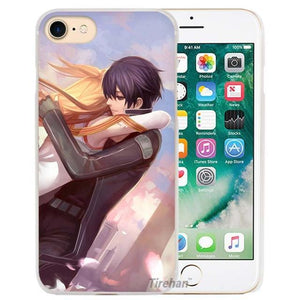 Sword Art Online SAO Phone Case Collection for iPhone 4-7 Plus anime-store