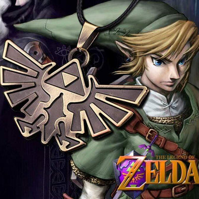 The Legend of Zelda Bronze Finish Necklace anime-store