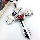 Tokyo Ghoul Mask Cross Necklace anime-store