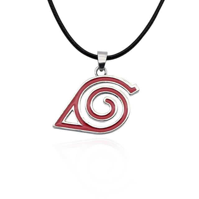 Naruto Konoha Symbol Pendant Necklace