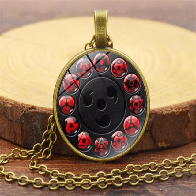 Naruto Shippuden Sharingan Necklace